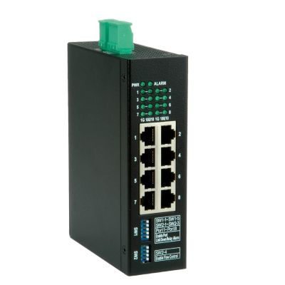Roline Gigabit Ethernet Industrial Switch | 8x RJ45