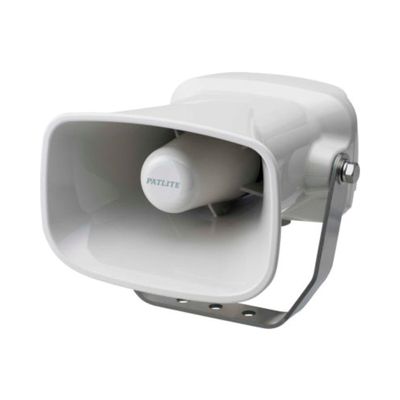Patlite EHV-M1HG, 12-24VDC, 110dB, 63-Tones, MP3 Messages Up to 220 Seconds, IP65, RoHS, Cable