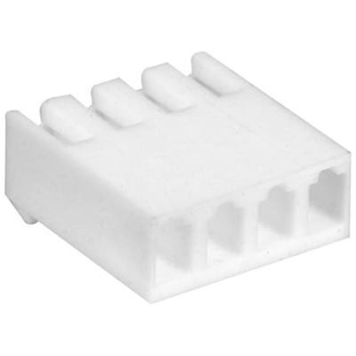 TE CONNECTIVITY / AMP 640250-4 WIRE-BOARD CONNECTOR RECEPTACLE, 4 POSITION, 3.96MM (5 pieces)