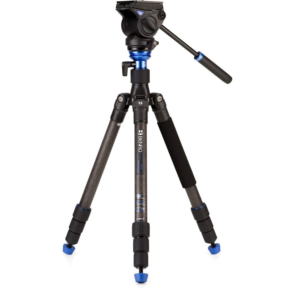 Benro HFTA28CS4H Hybrid Carbon Fiber Tripod with S4H Pan/Tilt Head