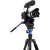 Benro HFTA28CS4H Hybrid Carbon Fiber Tripod with S4H Pan/Tilt Head view 4