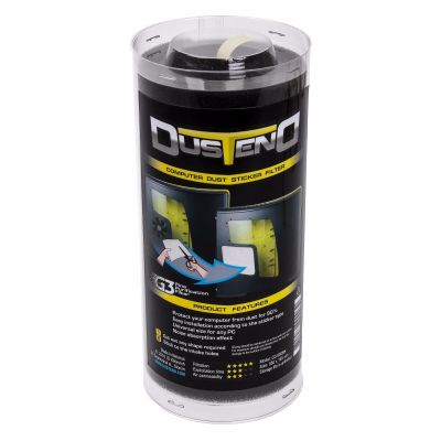 DustEND G3 - Premium dust filter material for PC case/fan 950x155x5mm (Black)