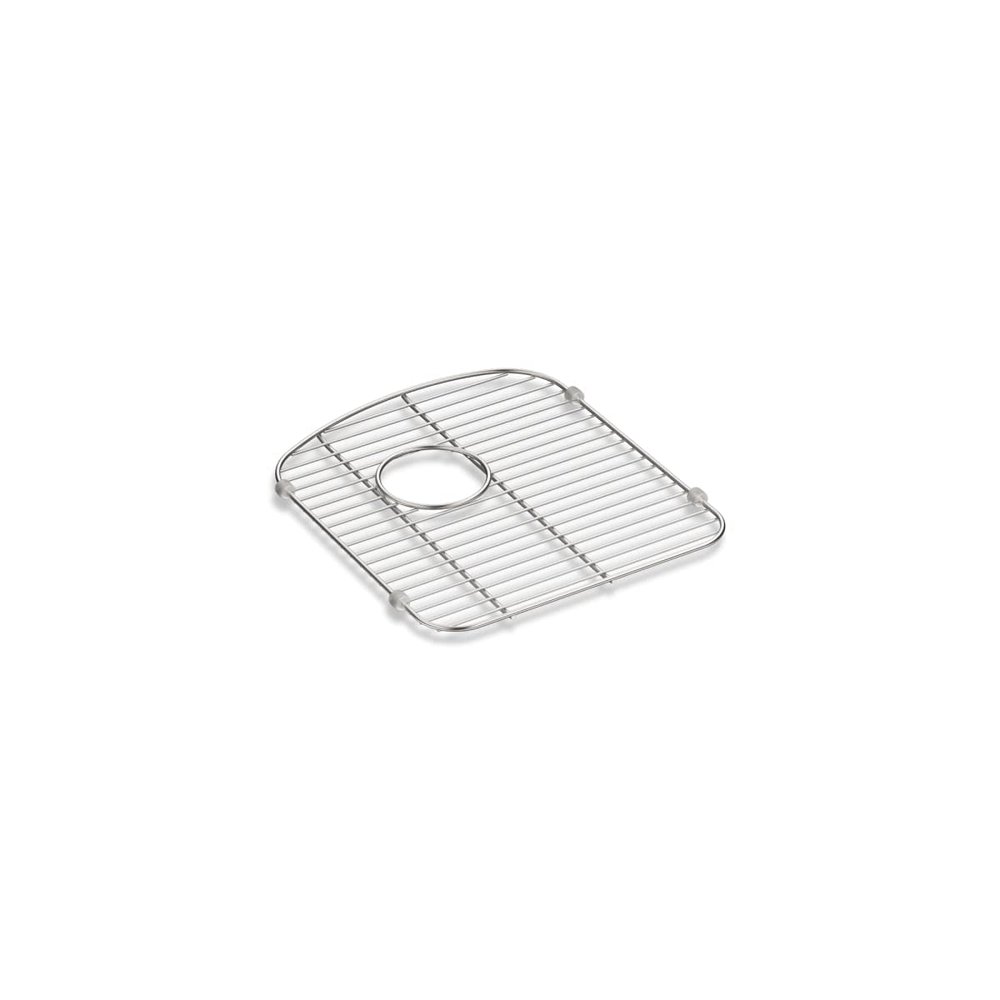 KOHLER 5180-ST Smart Divide Stainless Steel Sink rack, 13-1/2 x 15-1/4-Inch