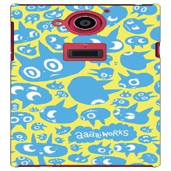 SECOND SKIN aaaaiWORKS Cat for AQUOS Zeta SH-03G/docomo DSH03G-ABWH-193-K518