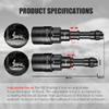 UniqueFire 850nm IR Illuminator Flashlight Lights for Night Vision, Zoomable LED Infrared Flashlight Light Rechargeable Illuminator with Rapid Focus & Dimmer Switch view 4