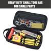 Rough Enough Small Tool Bag Pouch, Compact EDC Organizer, Black view 2