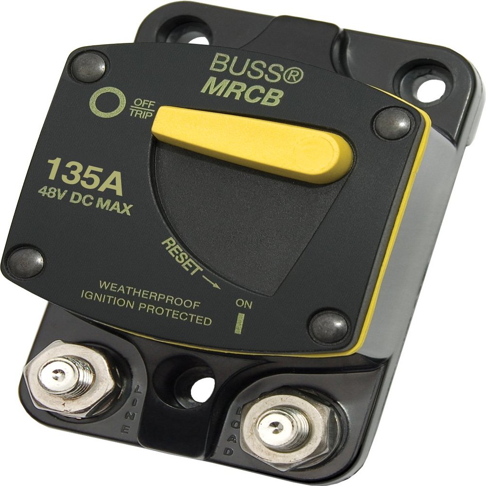 Blue Sea - 7147-BSS Circuit Breaker 187 SfcMt 135A (10EA)