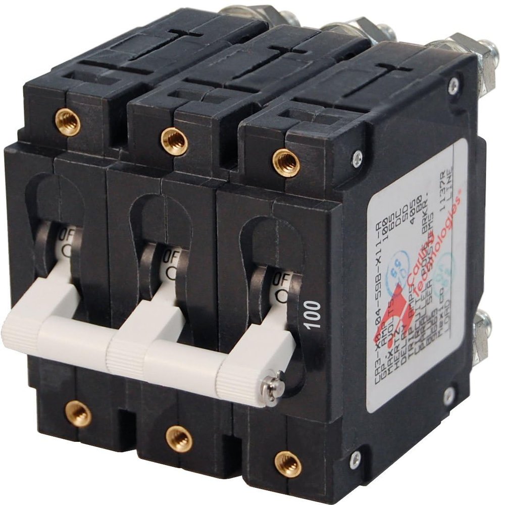 Blue Sea - 7290-BSS Circuit Breaker CA3Toggle 100A Wht (10EA)