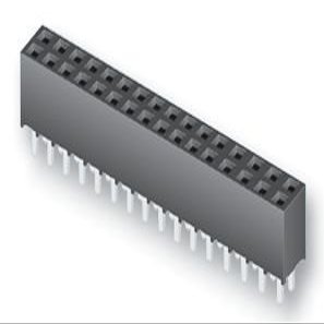 SAMTEC SQT-105-01-L-D RECEPTACLE, 2MM, VERT, 10WAY (10 pieces)