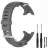 Waekethy Watch Band for Suunto D4 / D4i, Soft Silicone Strap Sport Wristband Replacement Band Compatible with Suunto D4 / D4i Novo (Grey) view 1