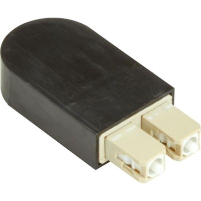Black Box Fiber Optic Loopback - Om3, Multimode, Sc, Black - FOLB50M3-SC