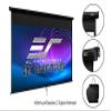 Elite Screens Manual B Series MaxWhite B 110" 16:9 4K Ultra HD Wall/Ceiling Mount Manual Projector Screen, Black view 2