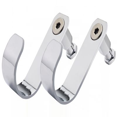 Kupo Hex J Hook Heavy Duty Steel Hanging Hooks, 2 Pack with Hex Pin for Convi Clamp Systems, Designed for Suspending Cables, Chains, Accessories, and Grip Equipment in Studio Environments (KG000712)