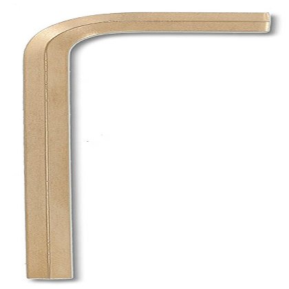 5/64" GoldGuard Plated Hex L-Wrench - Short Bulk