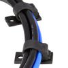 25pcs JacobsParts V3 Adhesive Cable Management Clips, 0.7 Inch Fixed Clamp with Optional Screw Mount (Large) view 3