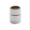 1/4" Drive 12 Point Standard Socket - 3/16" view 1