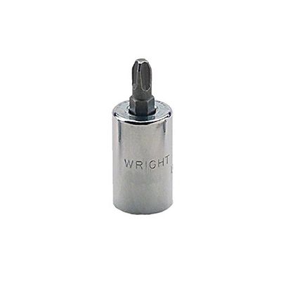 1/4" Drive Screwdriver Bit Socket w/Standard Phillips Bit #2