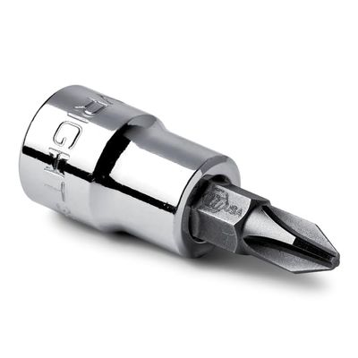 3/8" Drive Screwdriver Socket w/Standard Phillips Bit - #4