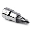 3/8" Drive Screwdriver Socket w/Standard Phillips Bit - #4 view 1