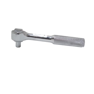 3/8" Drive Linemen's Ratchet Raised Cap Knurled Grip - 7"