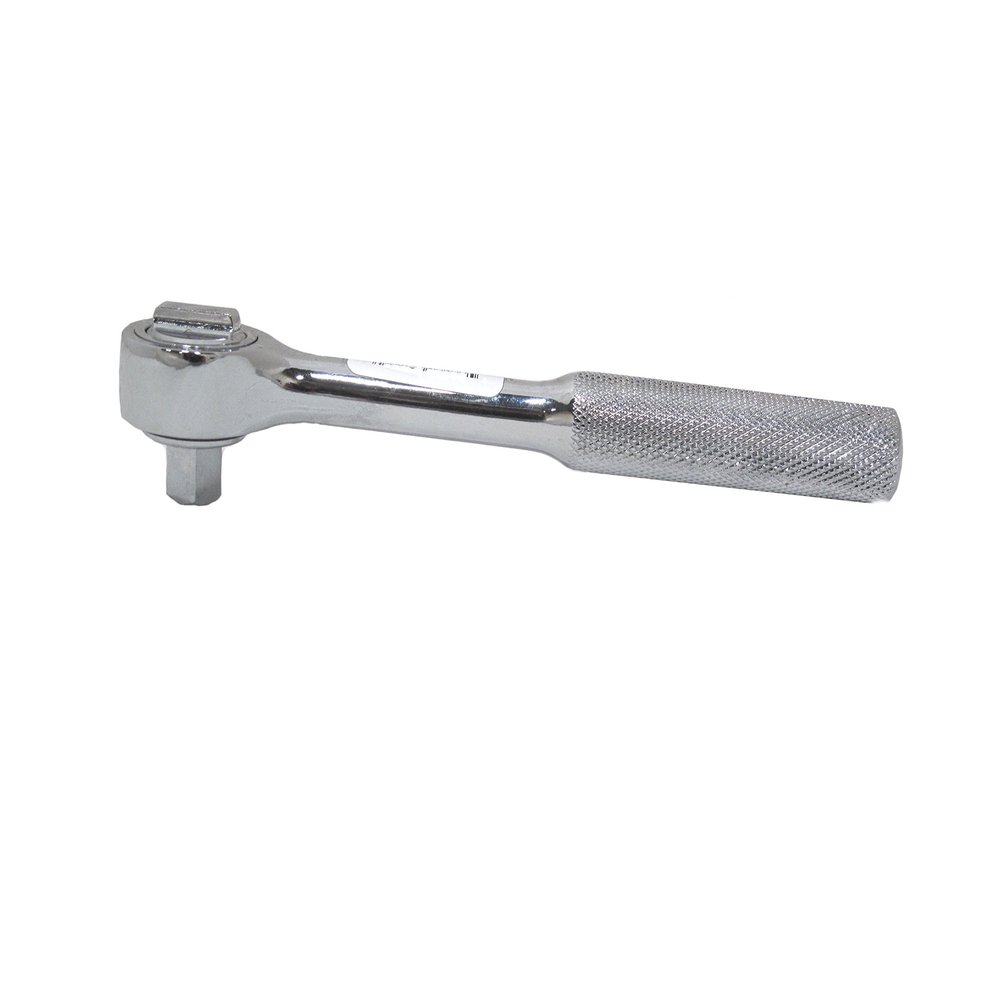 3/8" Drive Linemen's Ratchet Raised Cap Knurled Grip - 7"