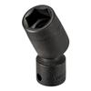 3/8" Drive 6 Point Standard Universal Power Socket - 3/8" view 1