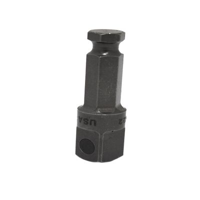 1/2 Drive Power Adaptor 7/16 Hex Male x 1/2 Square Pin Lock
