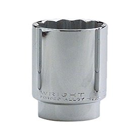 1/2" Drive 12 Point Deep Socket - 3/8"