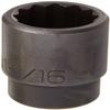 1/2" Drive 12 Point Standard Impact Socket - 1-1/16" view 1