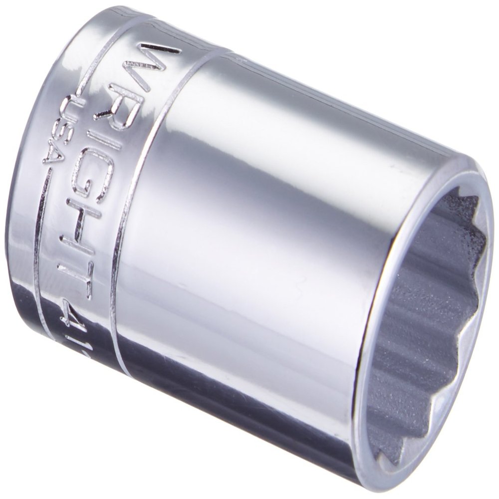 1/2" Drive 12 Point Standard Socket - 18mm