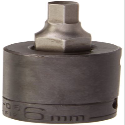 1/2" Drive Hex Bit Impact Socket Standard Hex Bit 6mm