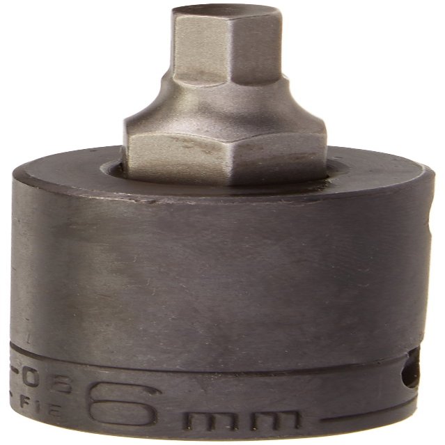 1/2" Drive Hex Bit Impact Socket Standard Hex Bit 6mm