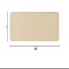 House, Home and More Set of 12 Skid-Resistant Carpet Stair Treads - Ivory Cream - 9 Inches X 36 Inches view 3