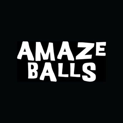 AMAZE BALLS Sticker Funny Vinyl Decal Car Truck Cute Hot Gift College Laptop LOL - Die cut vinyl decal for windows, cars, trucks, tool boxes, laptops, MacBook - virtually any hard, smooth surface