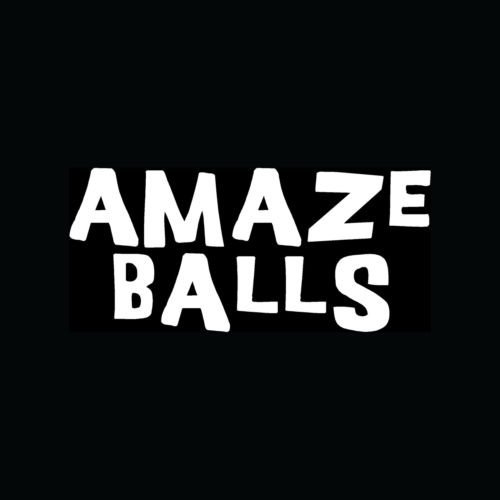 AMAZE BALLS Sticker Funny Vinyl Decal Car Truck Cute Hot Gift College Laptop LOL - Die cut vinyl decal for windows, cars, trucks, tool boxes, laptops, MacBook - virtually any hard, smooth surface