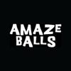 AMAZE BALLS Sticker Funny Vinyl Decal Car Truck Cute Hot Gift College Laptop LOL - Die cut vinyl decal for windows, cars, trucks, tool boxes, laptops, MacBook - virtually any hard, smooth surface view 1