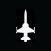 AIRPLANE TOP VIEW Sticker Vinyl Decal Wall Decor Aircraft Pilot Fly Jet Gift S6 - Die cut vinyl decal for windows, cars, trucks, tool boxes, laptops, MacBook - virtually any hard, smooth surface view 1