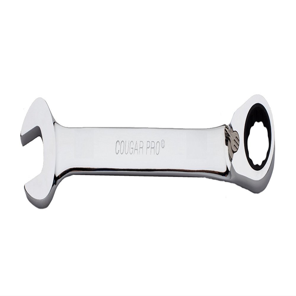 Reverse Ratchet Combo Wrench Full Polish Cougar Pro 8mm
