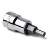 1/4" Drive Hex Bit Socket w/Standard Hex Bit - 1/16" view 1