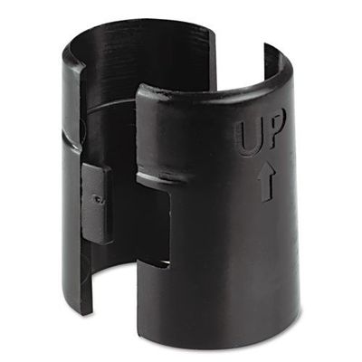 4 X Wire Shelving Shelf Lock Clips, Plastic, Black, 4 Clips/Pack / 16 Clips Total