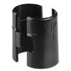 4 X Wire Shelving Shelf Lock Clips, Plastic, Black, 4 Clips/Pack / 16 Clips Total view 1