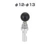 REC-MOUNTS Motorcycle Stem Hole Mount Set S 12-13 Stem Hole Mount Set for GoPro Hero Series [REC-B48-1213GP-S] view 2