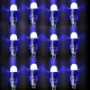 Acmee Non-Blinking Water Proof LED Mini Light Light up Paper Lanterns,Balloons,or Vase for Birthday Party or Wedding Decoration (Blue, Pack of 12) view 1
