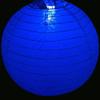 Acmee Non-Blinking Water Proof LED Mini Light Light up Paper Lanterns,Balloons,or Vase for Birthday Party or Wedding Decoration (Blue, Pack of 12) view 2