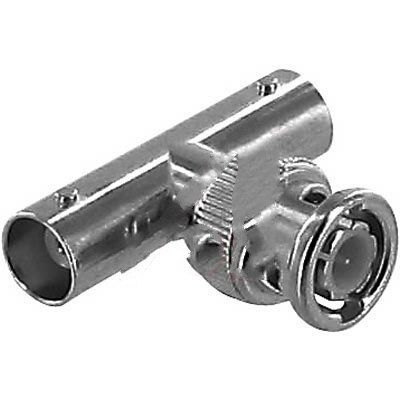 Aim Cambridge-Cinch Connectivity Solutions 27-8140 , Adapter; BNC T 2 Female to 1 Male; 50 Ohms