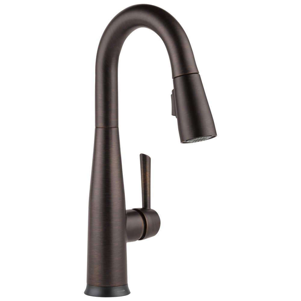 Delta Faucet 9913T-RB-DST Single Handle Pull-down Bar/Prep Faucet with Touch2O