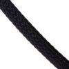 Panduit SE125PFR-TR0 Braided Expandable Sleeving, Flame Retardant, Polyethylene Terephthalate, Black (200-Foot) view 1