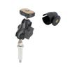REC-MOUNTS PS-48BBK-HX-S1314 Motorcycle Stem Hole Mount Set, S 0.5-0.6 inches (13-14 mm) Stem Hole Mount Set for Panasonic Wearable Camera HX-A1H/HX-A500 view 1