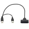 SANOXY (2X Value Pack) USB 2.0 to Sata Converter Adapter Cable view 1
