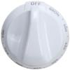 EXACT REPLACEMENT PARTS ERWB03K10202 Thermostat Replacement Knob , White view 1